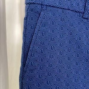 Hilary Radley Blue Capris